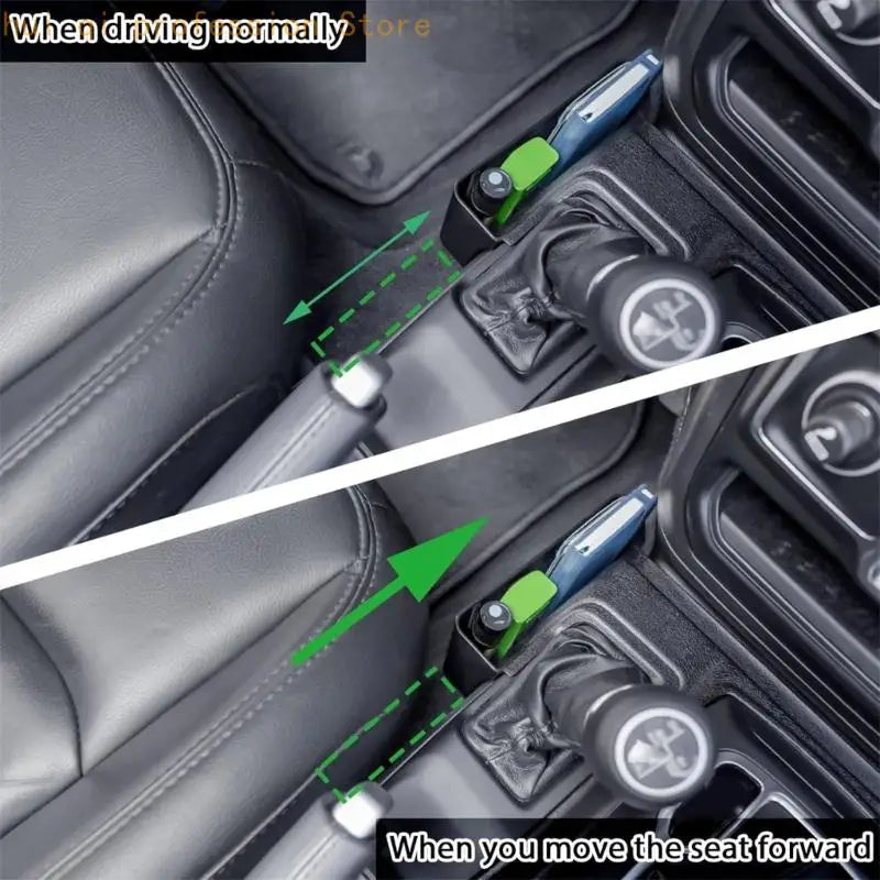 Interior Side Tray Set for 2018-2023 Automatic Models, 3 Piece Console Storage Box with ABS Build, Adhesive Backed H8WE Quake