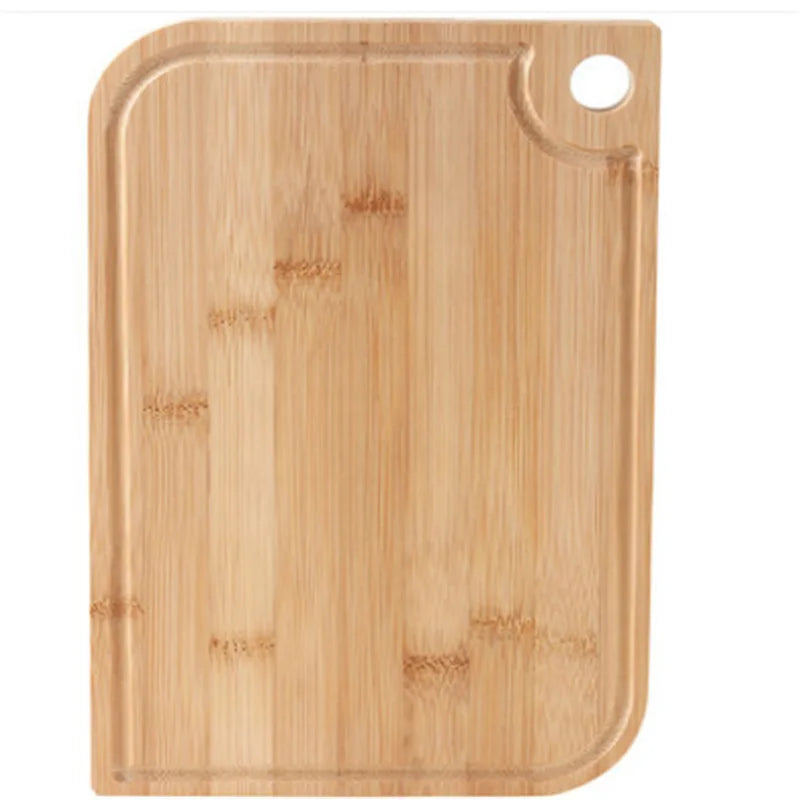 Solid Wood Cutting Board Bamboo and Children's Cutting Board Wooden Kitchen Cutting Board Rolling Board Cutting Board Quake YELLOW 380x270x10mm