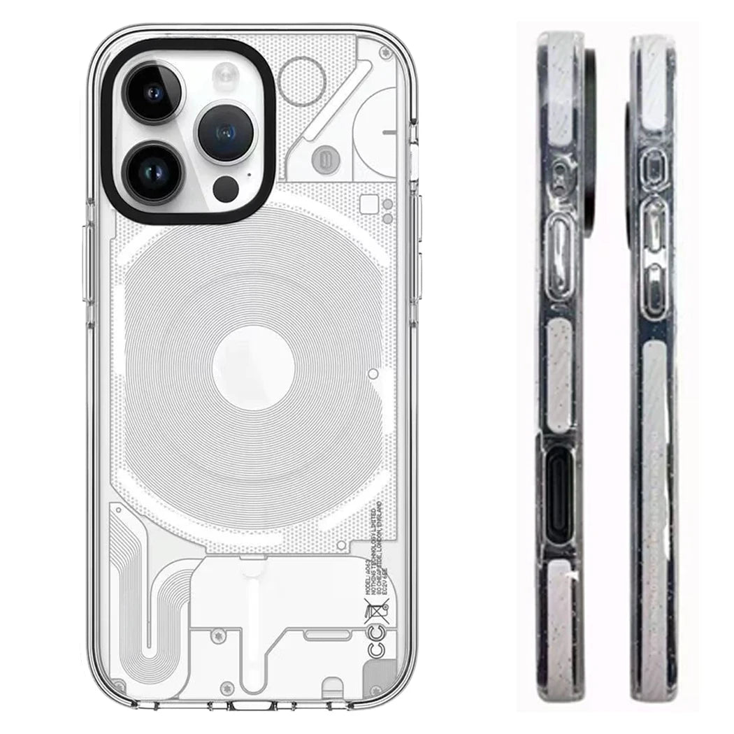6092095 Impact Black / White Border Magnetic Case: Compatible with IPhone 18 17 16 15 14 13 Pro Max 18Pro Quake white (no magsafe) 1 iPhone 13 Pro