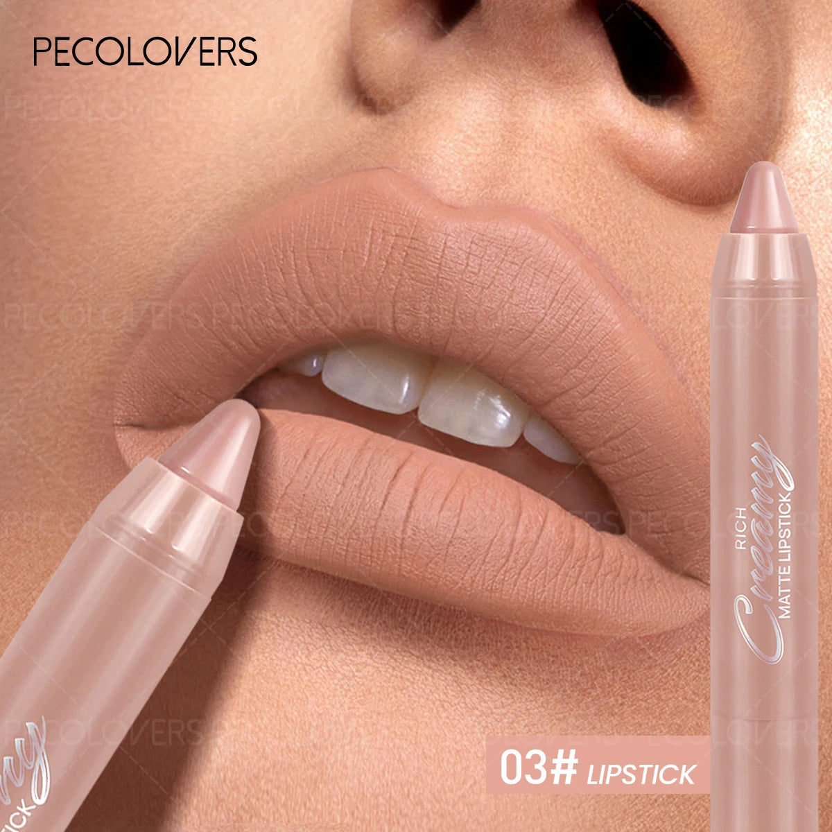 Colors Matte Lip Liner and Lipstick, Easy To Accurately Apply, Waterproof Long-lasting Non-sticky, Perfect Festival Gifts Quake 03