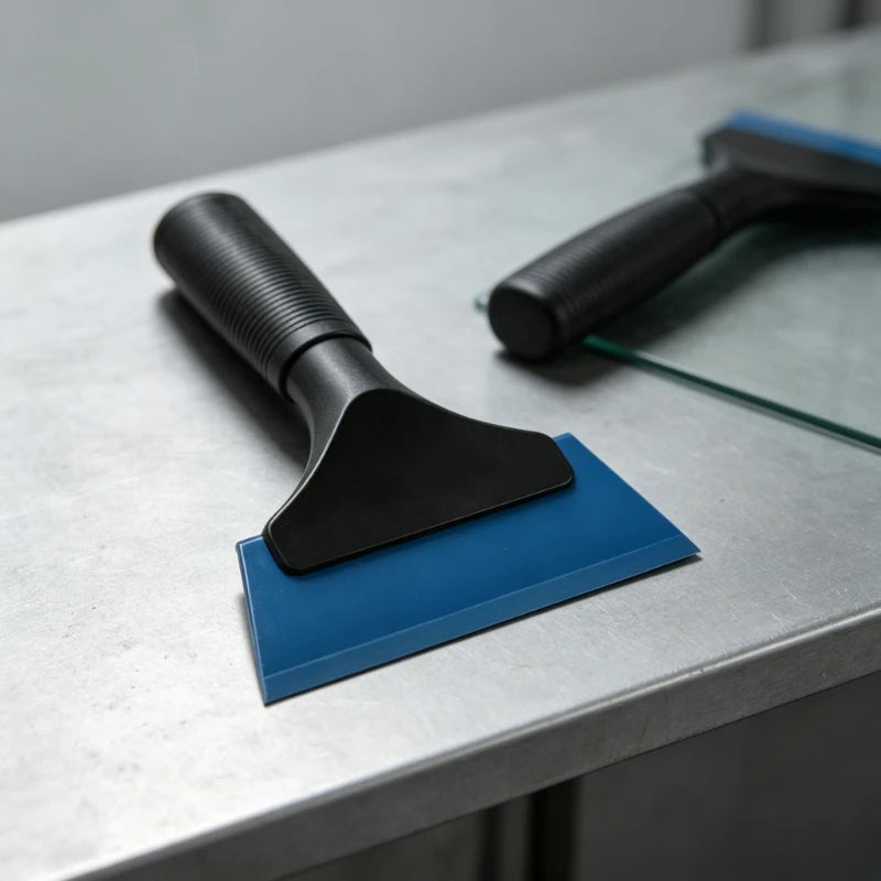 Rubber Squeegee Scraper Car Window Tinting Tool Squeegee for Glass Water Removal Vinyl Wrap Wallpaper Install Cleaning Tool Quake