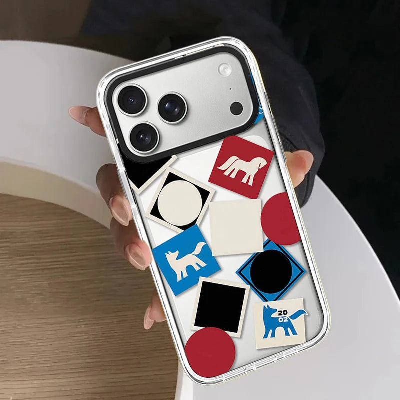 6082816 White Border Magnetic Case: Compatible with IPhone 18 17 16 15 14 13 Pro Max 18Pro Quake