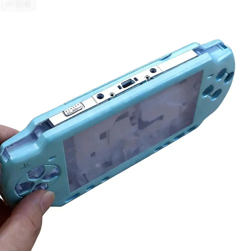 Replacement Full Shell Kit for PSP2000 Console Upper Cover Case Precise Fit Durable ABS Housing Buttons Screws Multi Colors Quake