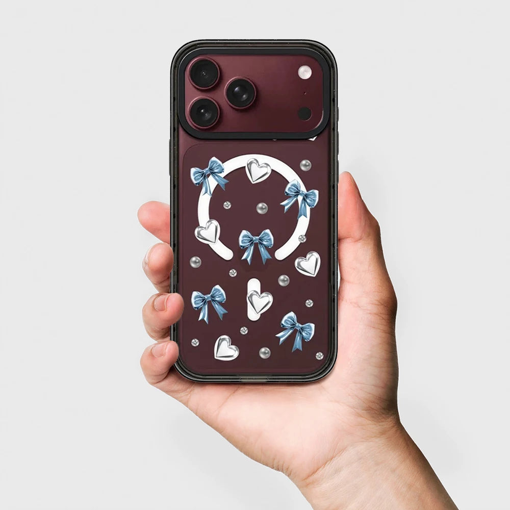 6091735 Impact Black Border Magnetic Case: Compatible with IPhone 18 17 16 15 14 13 Pro Max 18Pro Quake