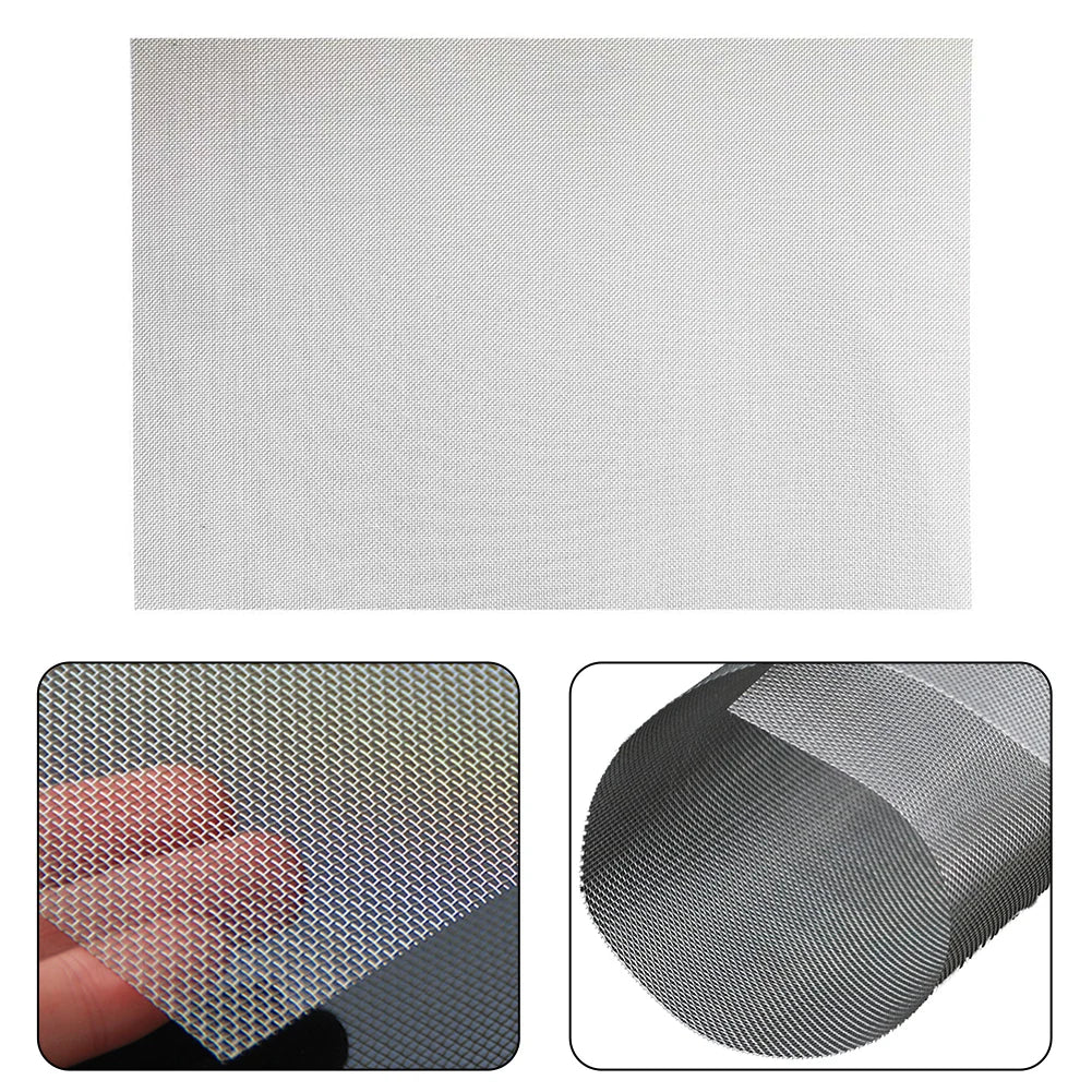Stainless Steel Reinforcing Mesh 15x20cm Welded Mesh To Repair Car Bumpers Wire Screen Mesh Welding Wire Crack Repair Quake A