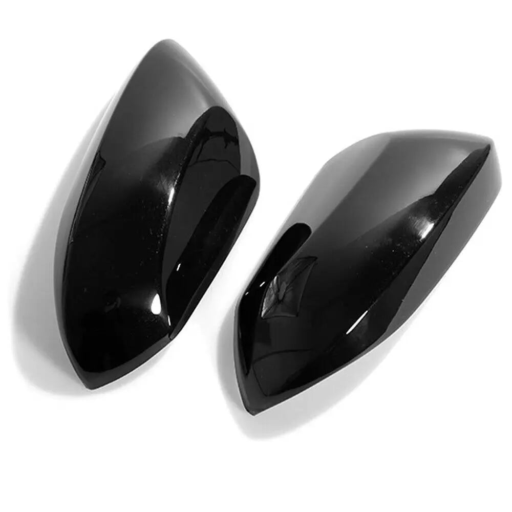 For Toyota Corolla 2019 2020 2021 2022 Car Rearview Side Mirror Cover Wing Cap Exterior Door Rear View Case Trim Carbon Fiber Quake Gloss BIack
