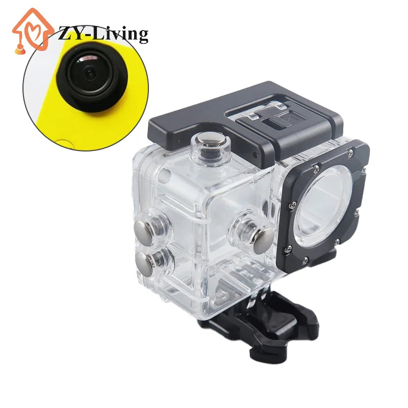 1Pcs Underwater Waterproof Case for SJ4000 Sport Camera Housing Shell Accessory for Diving Quake