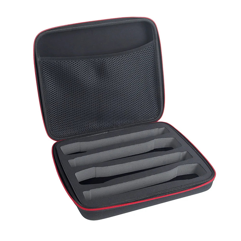 Portable One-to-four Wireless Microphones Storage Box Microphoned Carry Case EVA Bag with Zipper Shock-proof Waterproof Quake