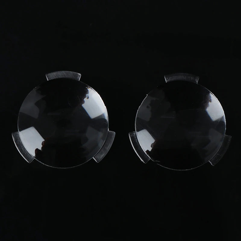 2/4Pcs 25*45MM Transparent Virtual Reality Lens Aspheric Biconvex Lenses Replacement Quake 1Pair