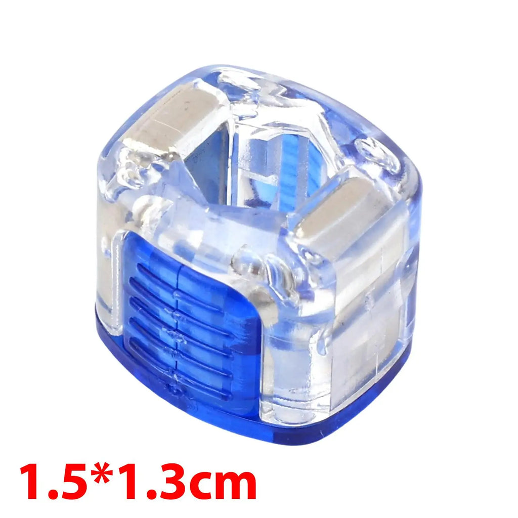 5/1PCS Screwdriver Bit Magnetic Adapter Kit Universal 1/4" Hex Magnetic Ring Screw Holder Magnetic Coil Woodworker Repair Tools Quake Blue 3PCS