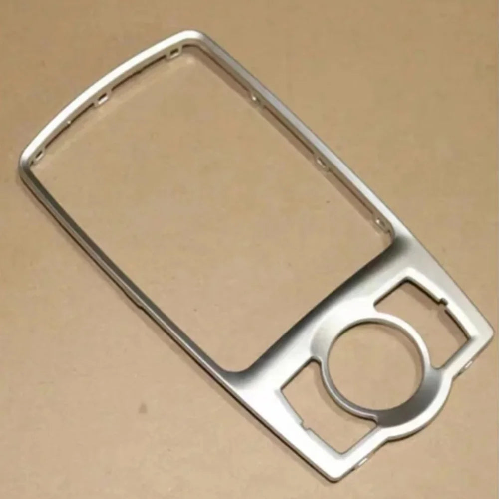 Front Console Chrome Frame Trim Replacement Part 4L0864260A for For Q7 2006 2015 Model ABS Material Construction Quake