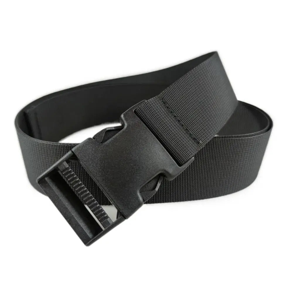 Quick Release Nylon Braided Belt Adjustable Casual Plastic Buckle Waistband Leisure Luxury Brand Design Quake