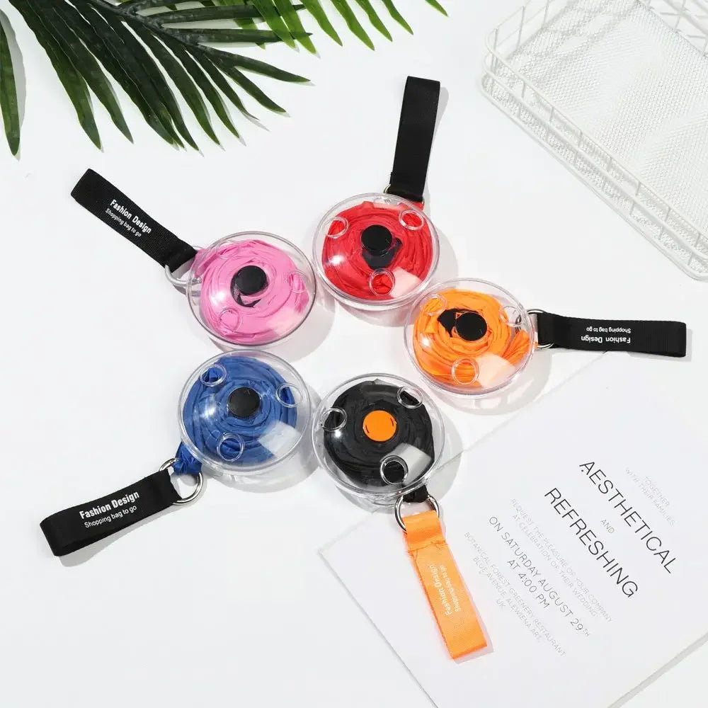 Ultra Small Shopping Bag Portable Folding Telescopic Storage Bag Quake
