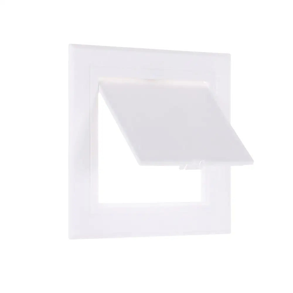 Universal White Access Panel Door Plastic Removable Inspection Hole Wall Access Doors Doors Wall Ceiling Quake 120x120mm