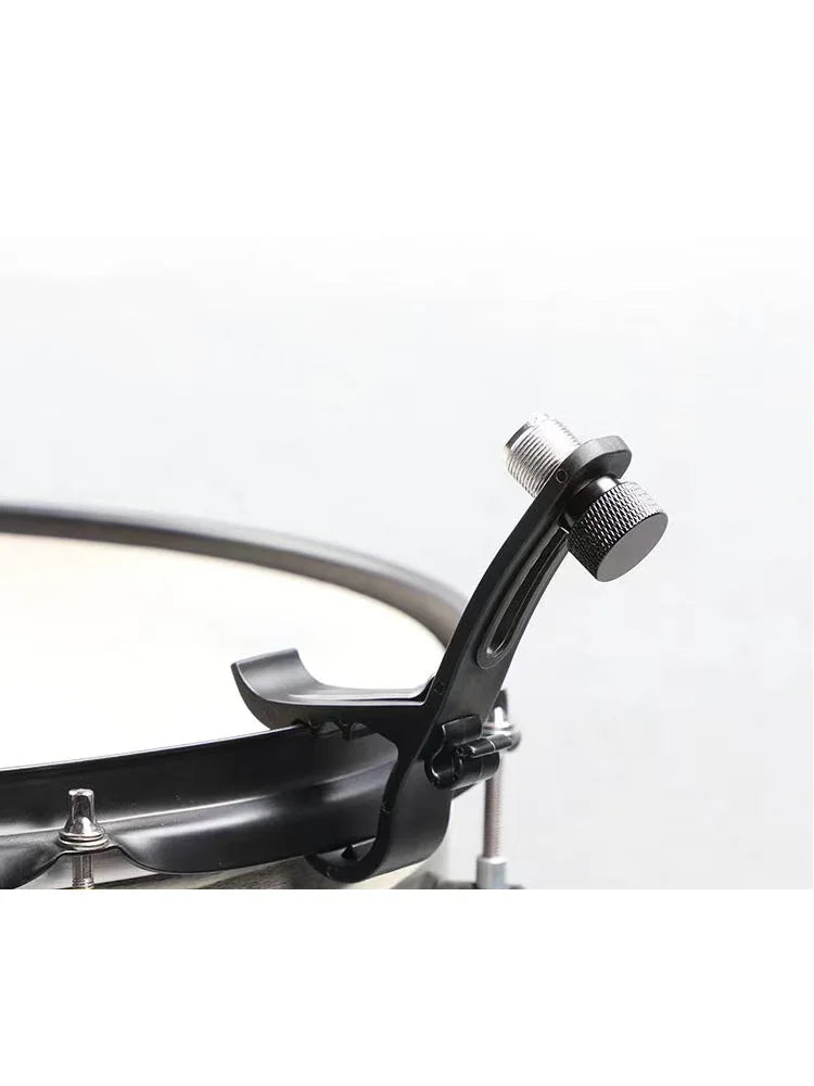 1/4 PCS Drum Microphone Clip Drum Rim Mic Clips Adjustable Drum Microphone Clip Cymbal Shockproof Drum Microphone Securing Clip Quake