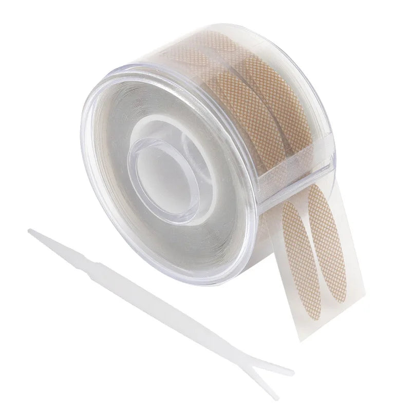 360/600pcs Invisible Double Eyelid Tape Heart Round Roll Mesh Breathable Invisible Double Eyelid Patch Clear Big Eye Beauty Tool Quake Round L 600PCS