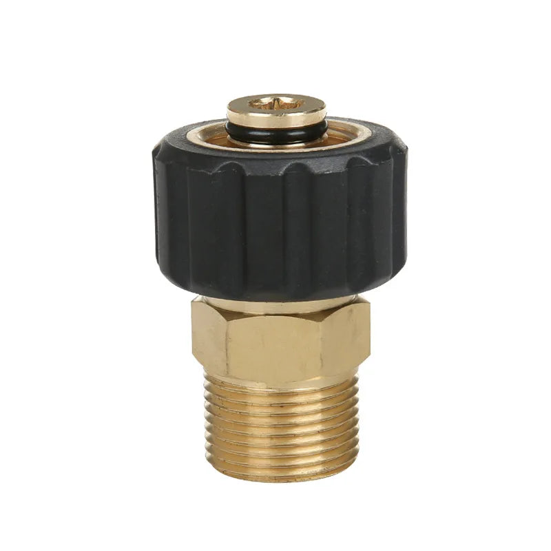 M22 14/15MM Cleaning Machine Discharging Tube High-Pressure Car Washing Gun Joint Universal Adapter Quake