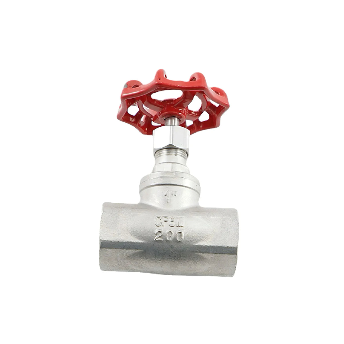 Female Thread Stainless Steel Globe Valve SS304 High Temperature Water Needle Valve American Gate Valve Quake