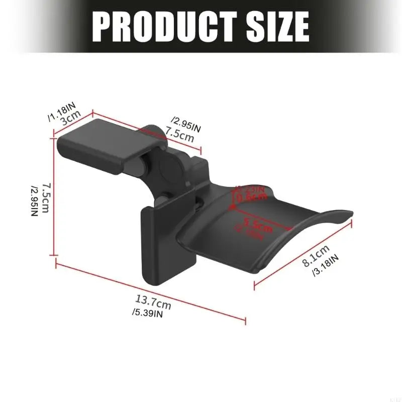 Monitor Stand for Headphone Clamp Adjustable Headset Holder Space Saving Desk Organization Easy Installation Accessories K1KF Quake