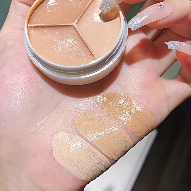 1pc Concealer Palette Cream Waterproof Long Lasting Cover Spots Acne Marks Dark Circles Moisturizing Foundation Face Makeup Quake