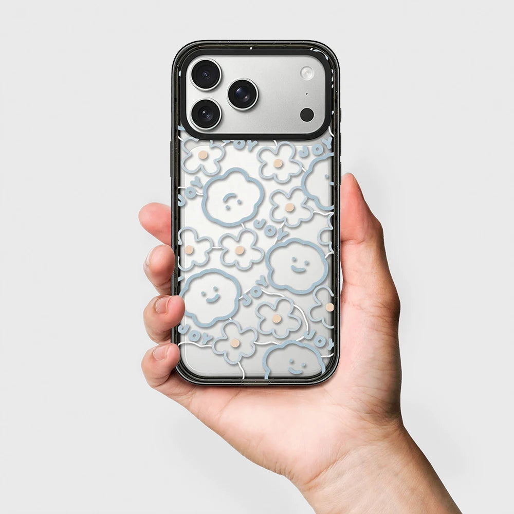 6082521 Impact Black Border Magnetic Phone Case Cover for IPhone 12 13 14 15 16 17 18 Pro Max Case Quake