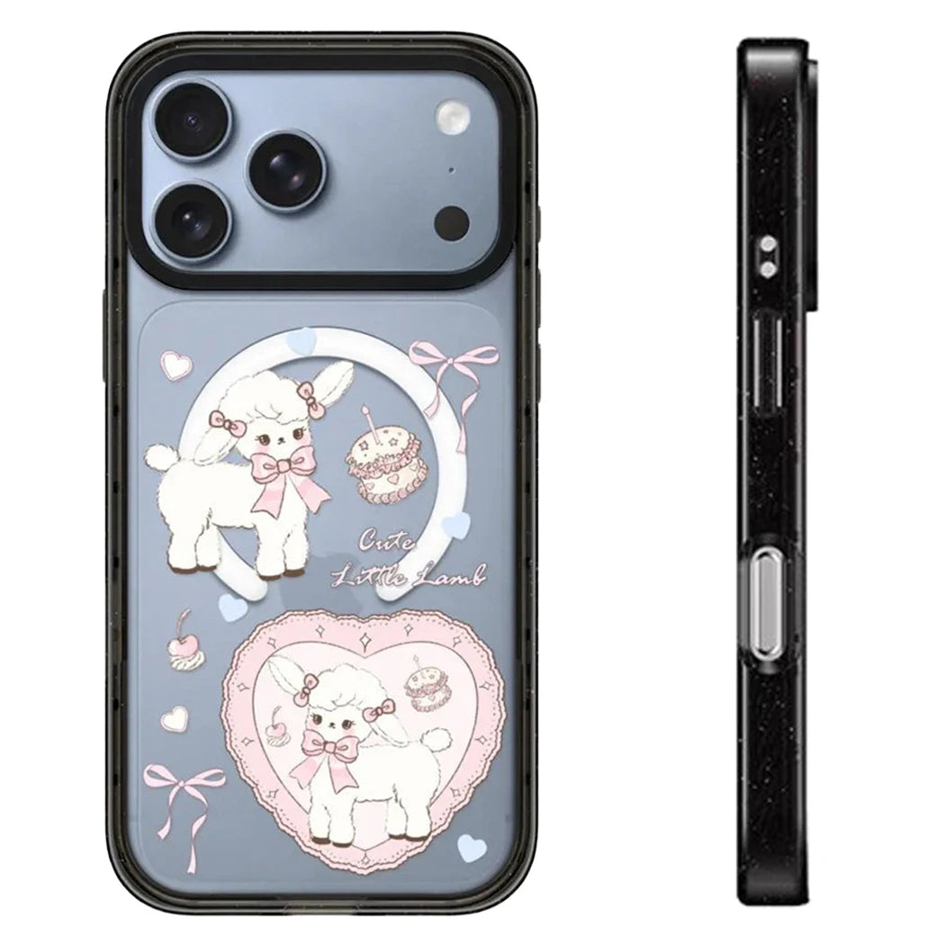 6091719 Impact Black Border Magnetic Case: Compatible with IPhone 18 17 16 15 14 13 Pro Max 18Pro Quake impact (no magsafe) iPhone 16 Plus