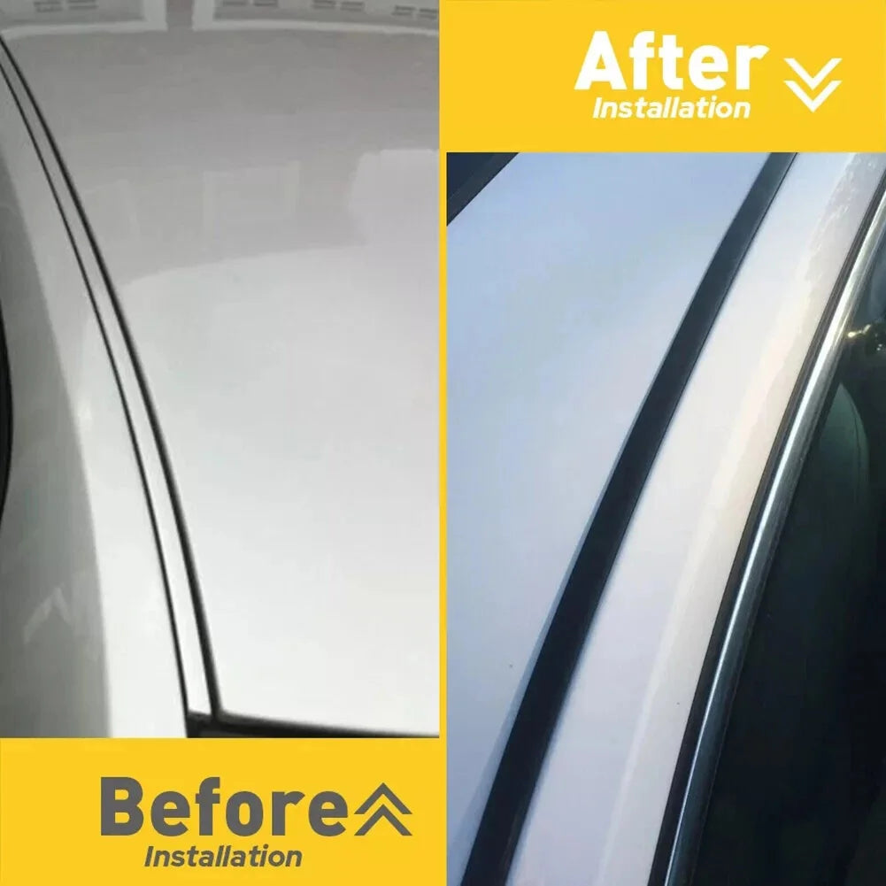 For Car Roof Repair Roof Drip Molding Car Roof Trim Molding Car Cover Seal Trim OEM Compatible Stable Performance Quake