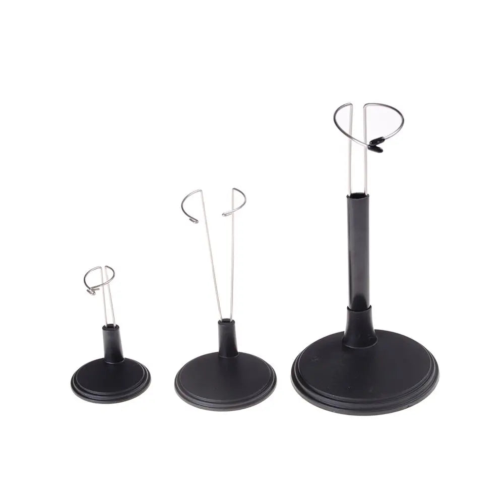 1 Pcs Doll Bracket White Black Doll Dummy Puppet Adjustable Stand Holder Support Toy Store Display Dollhouse Accessories Quake