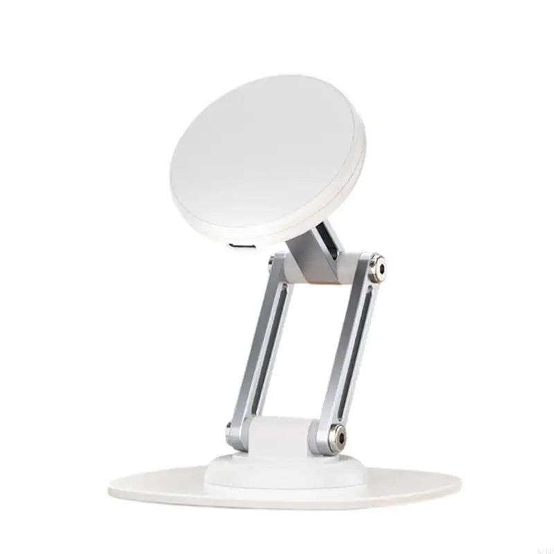 Foldable Stand Tabletop Stand Portable Desktop Phone Holder Folding 360 Degree Rotating Holder K1KF Quake White China Mainland