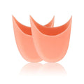 1 Pair Silicone Gel Toe Pads For Pointe Shoes Ballet Dance Foot Big Toe Protection Cushion Topper Cover Protector Pouch Reusable Quake 1 pair China