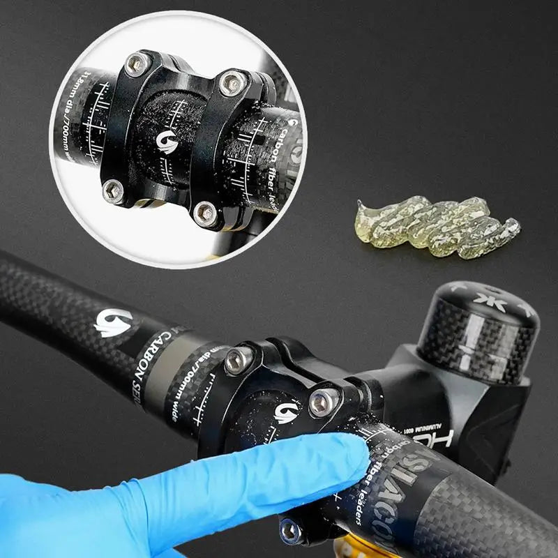 10g Carbon Fiber Anti Slip Agent Torque Retention Paste for Bikes Seatpost Anti-Creak Grease Bicycle Carbon Assembly Gel Quake