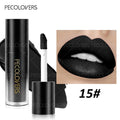 1 Pcs Multiple Colors Matte Velvet Lip Gloss, Waterproof Long-lasting Non-sticky, Smooth Lipstick, High Color Rendering Quake 15