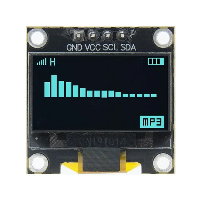 0.96 Inch OLED IIC Serial White OLED Display Module 128X64 I2C SSD1315 12864 LCD Screen Board for Arduino Quake Blue