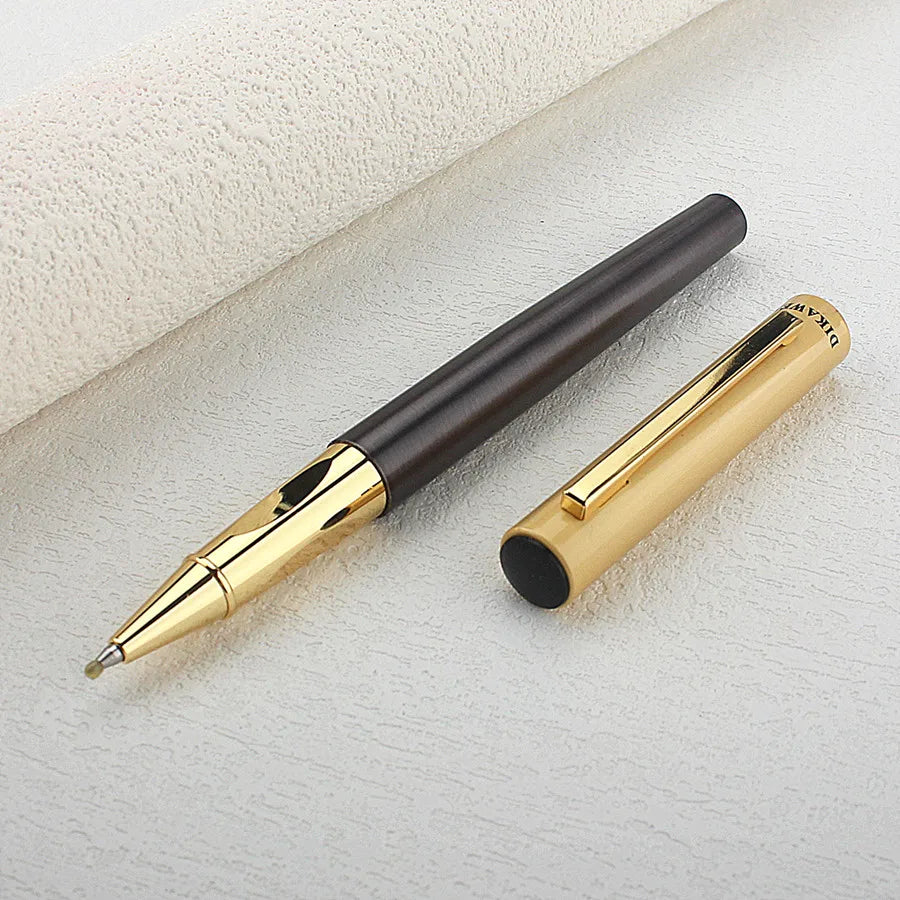 Metal Rollerball Pen Classic Authentic 0.7mm Smooth Financial Office Student Gift Ink Pen Quake