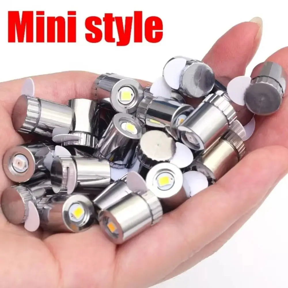 10Pcs Durable Small Mini LED Light Battery Powered Colorful Light Bulb Electronic Toys Accessories for Lantern Wick Base Quake