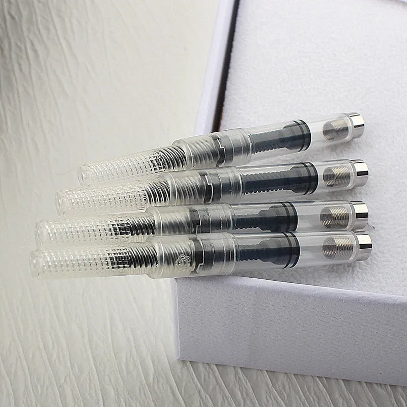 6pcs Rotary Ink Absorber Filler Cartridge Ink Converter Fountain Pen Ink Suction 2.6mm/3.4mm Caliber Pen Parts Quake