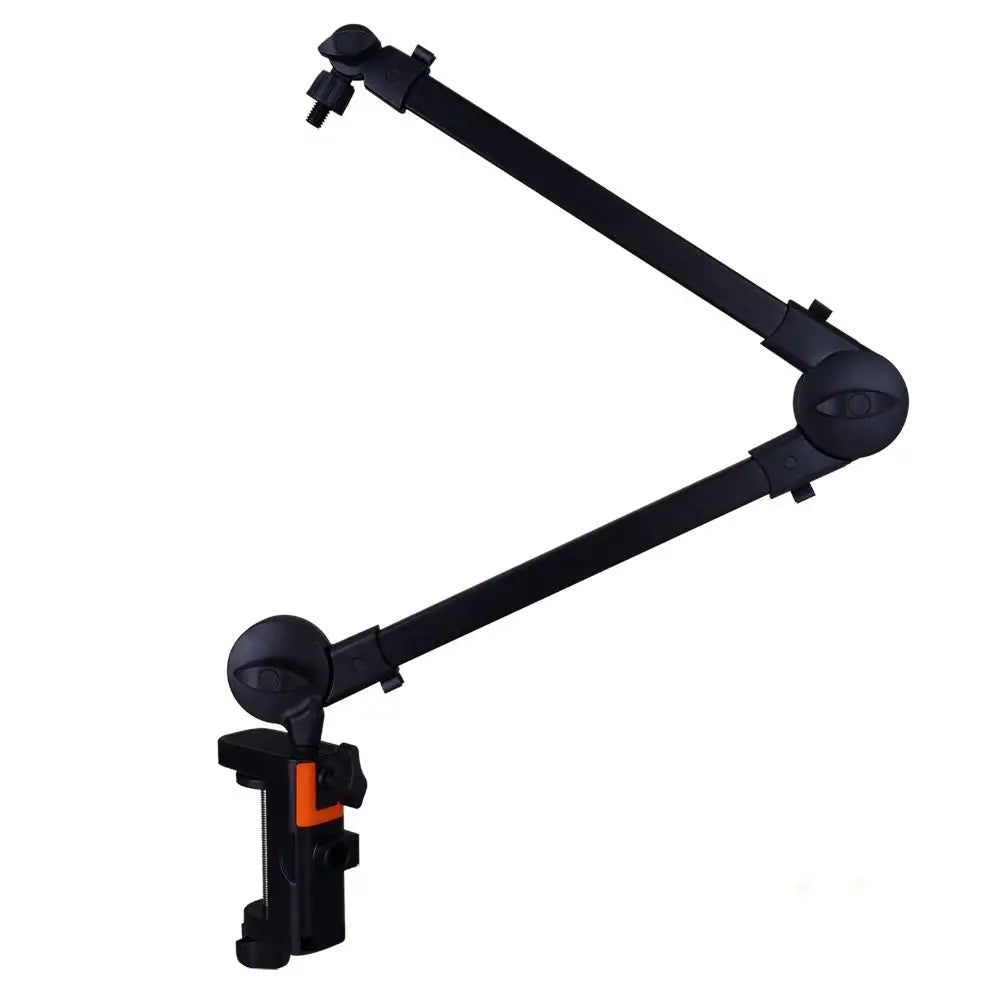 Professional Grade 360° Rotation Microphone Boom Arm Universal Adjustable Arm Desktop Stand Sturdy Mic Desk Mount Home Office Quake