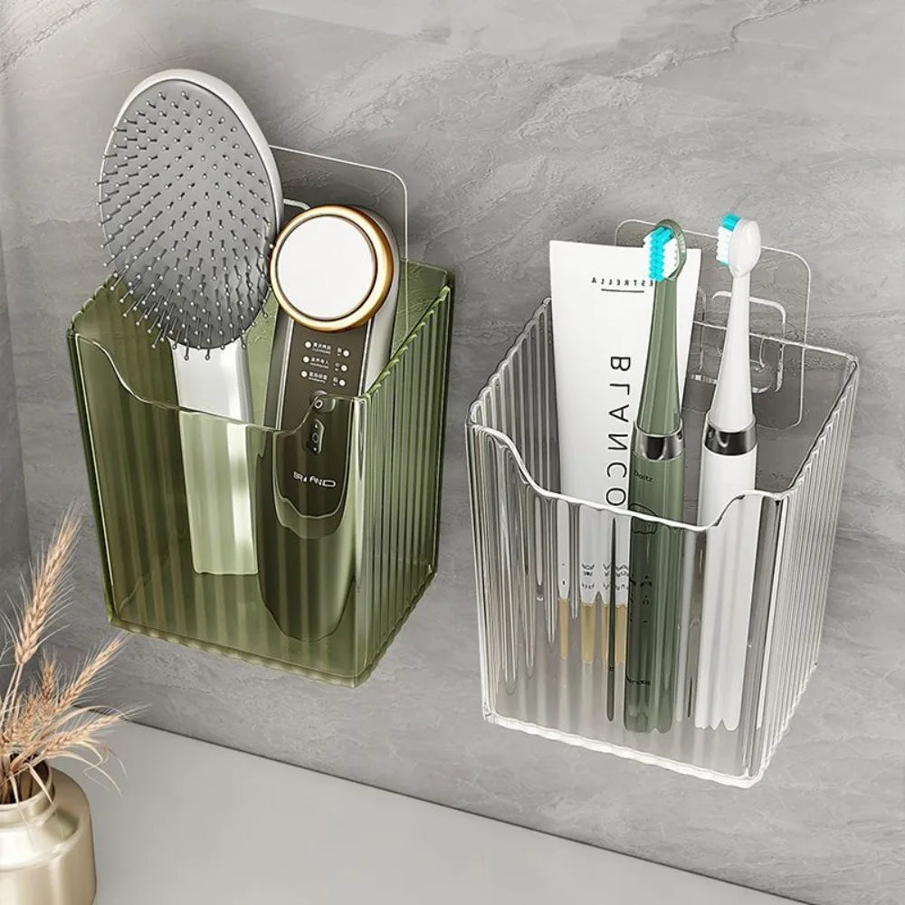 Acrylic Toilet Storage Rack High Quality Space Saving Wall Mounted Bathroom Shelf No-punch Luxury Kitchen Storage Organizer Quake