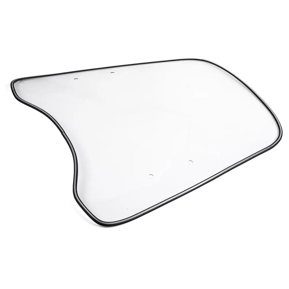 Universal Motorcycle Windscreen Windproof Transparent Motorcycle Extension Spoiler Windshield for Scooter Quake Transparent