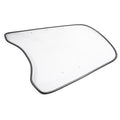 Universal Motorcycle Windscreen Windproof Transparent Motorcycle Extension Spoiler Windshield for Scooter Quake Transparent