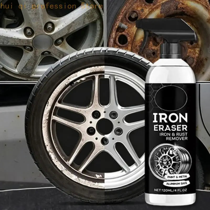 Wheel Cleaning Bottle for Iron Remover Use, 120 Paint Metal Care for Daily H8WE Quake