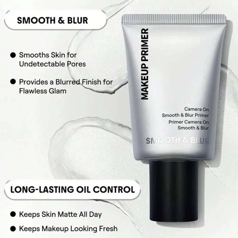 New Hydrating Makeup Primer Matte Smoothing Fine Lines Makeup Base Cream Transparent Texture Long-lasting Blurring Face Primer Quake
