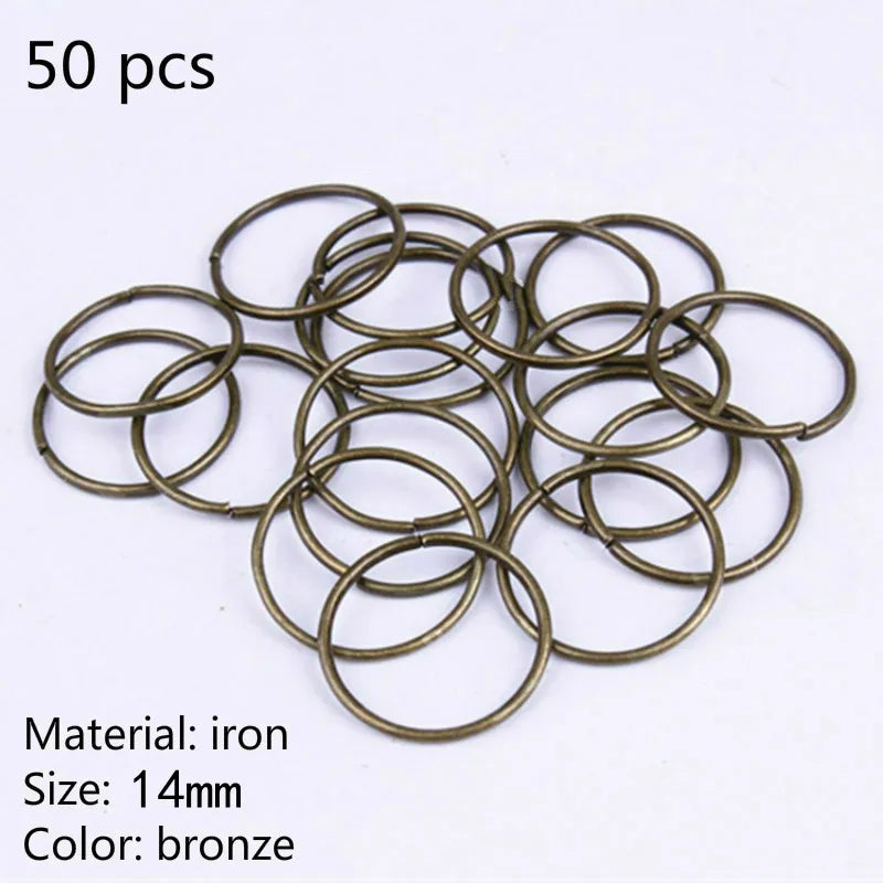 Hair Braid Rings & Pendant Beads Set – DIY Dreadlock Accessories