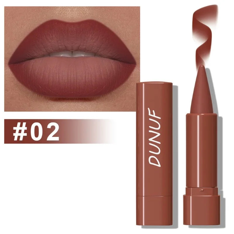 Lipline Lipstick Pen, Long-lasting Multi-color Waterproof, High Color Rendering, Beautiful and Fashionable Must Be Lipliner Quake 02