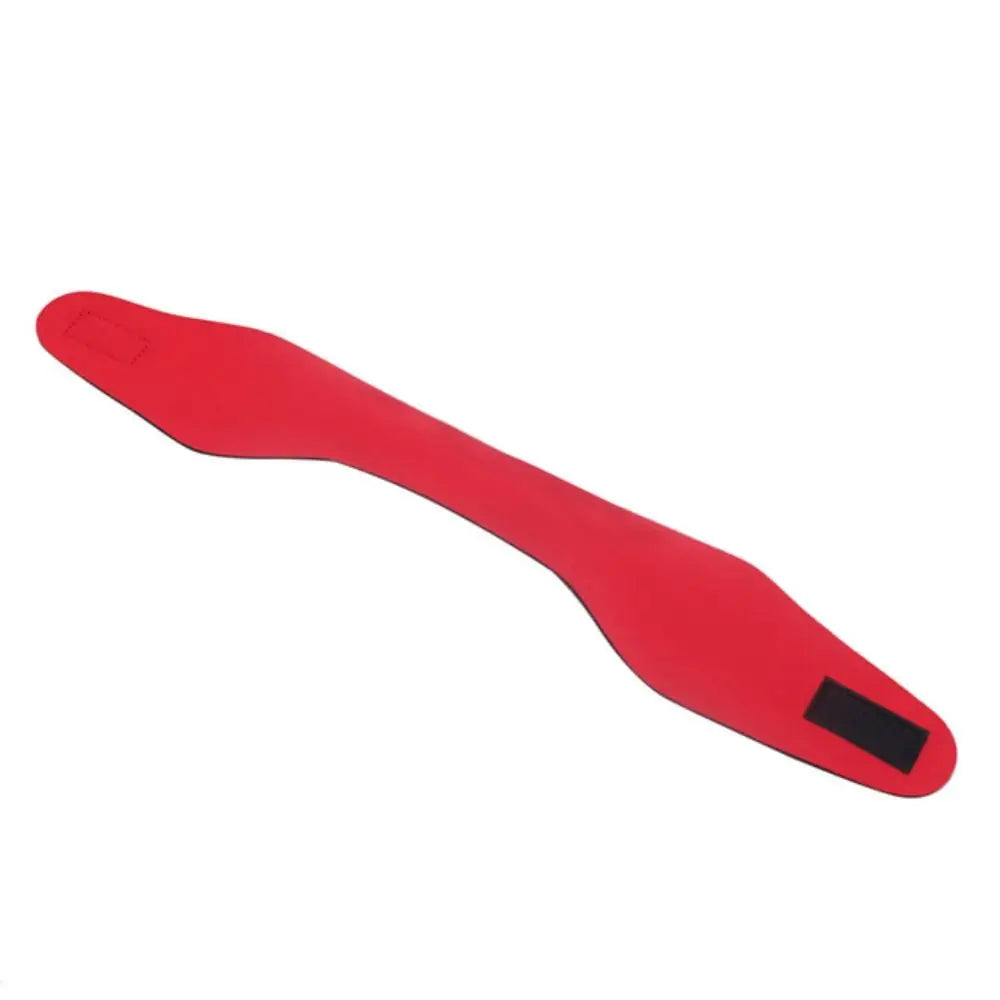 New Neoprene Swimming Ear Band Adjustable Multiple Colors Earplug Soft Waterproof Diving Headband Water Sports Quake Red-L