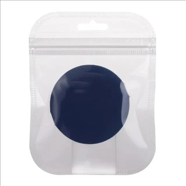 Dry Wet Round Air MJ Mini Cushion Puff Thin Lightweight Foundation SpongeDual-Use Quake Blue Single