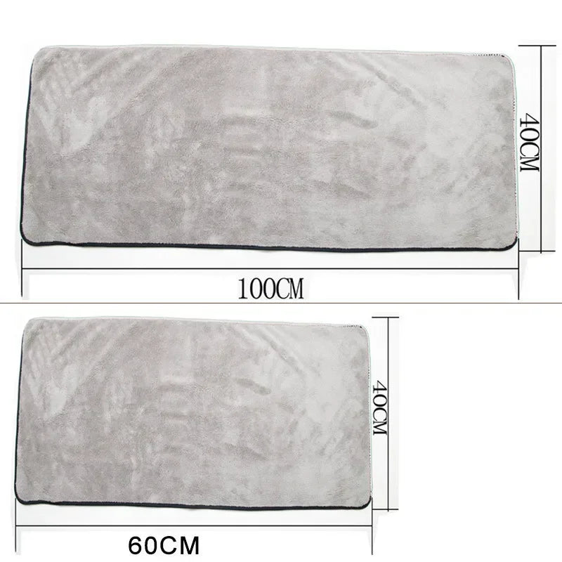 Microfiber Towel Car Wash Accessories Super Absorbency Car Cleaning Cloth Premium Microfiber Auto Towel One Time Drying Quake