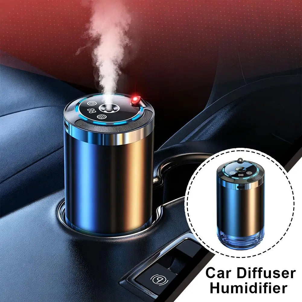 Car Electric Air Diffuser Aroma Car Air Vent Humidifier Mist Aromatherapy Removing Odor Eliminator Auto Tools Quake