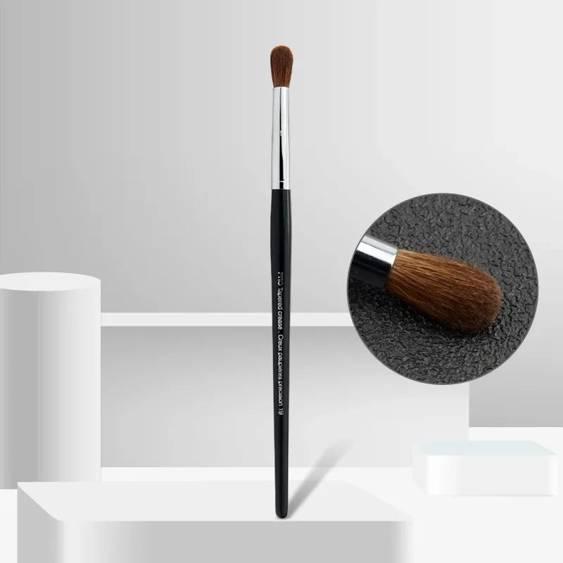 Professional Eyeshadow Brush Tapered Crease Precison Eye Makeup brush S19 Natural Goat Hair Beauty Cosmetic Blender Brush Quake Default Title