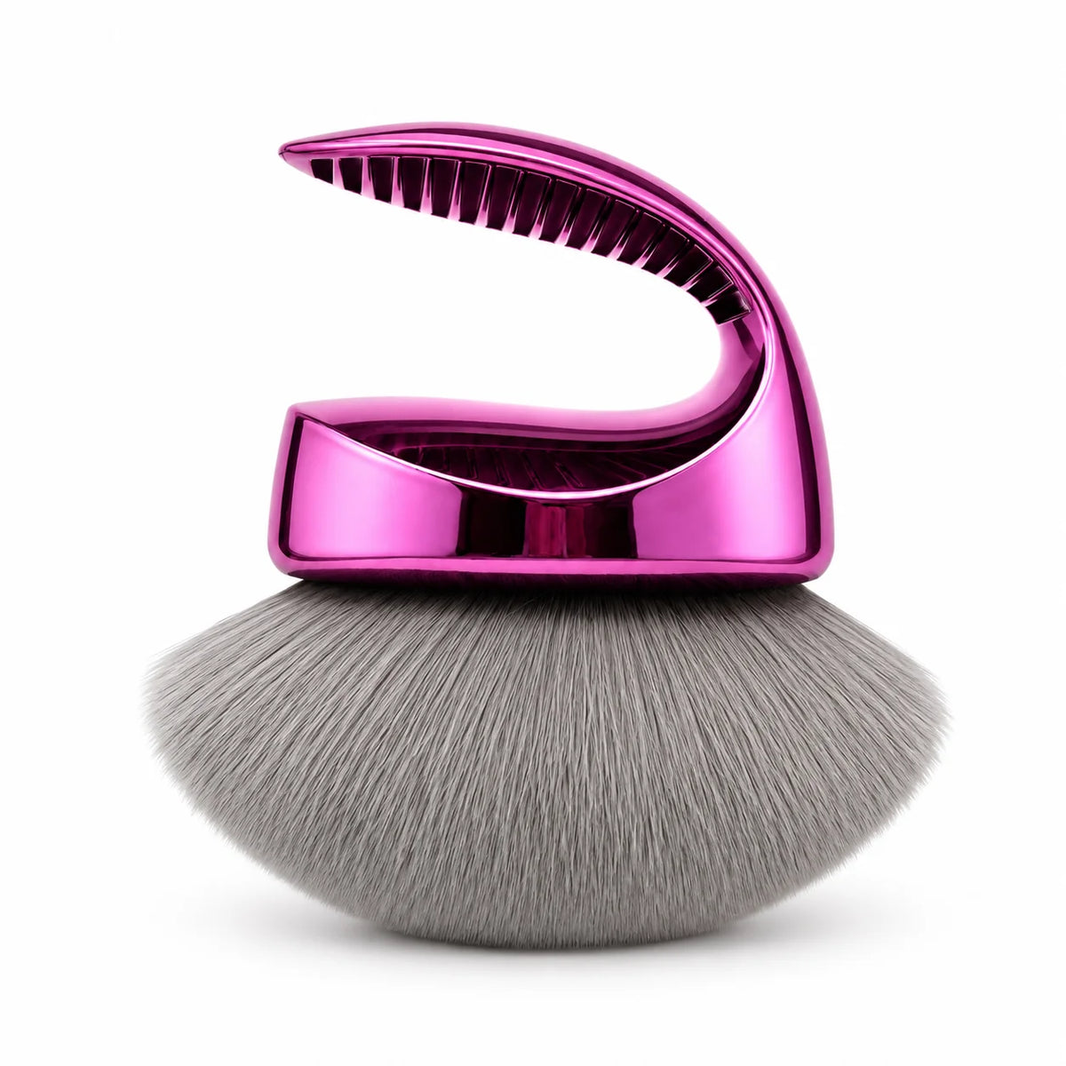 1pc U-Shaped Body Makeup Brush, Large Dense Soft Synthetic Bristles for Self Tanner, Body Foundation, Bronzer & Lotion Blending, Quake